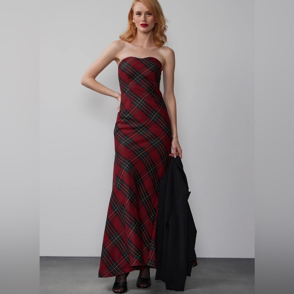 New York & Company Plaid Dress